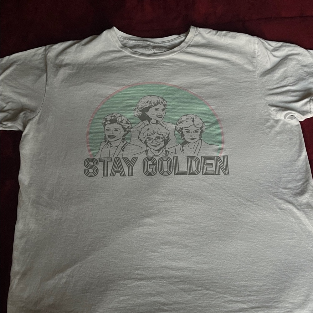 Stay Golden Graphic T-Shirt - White